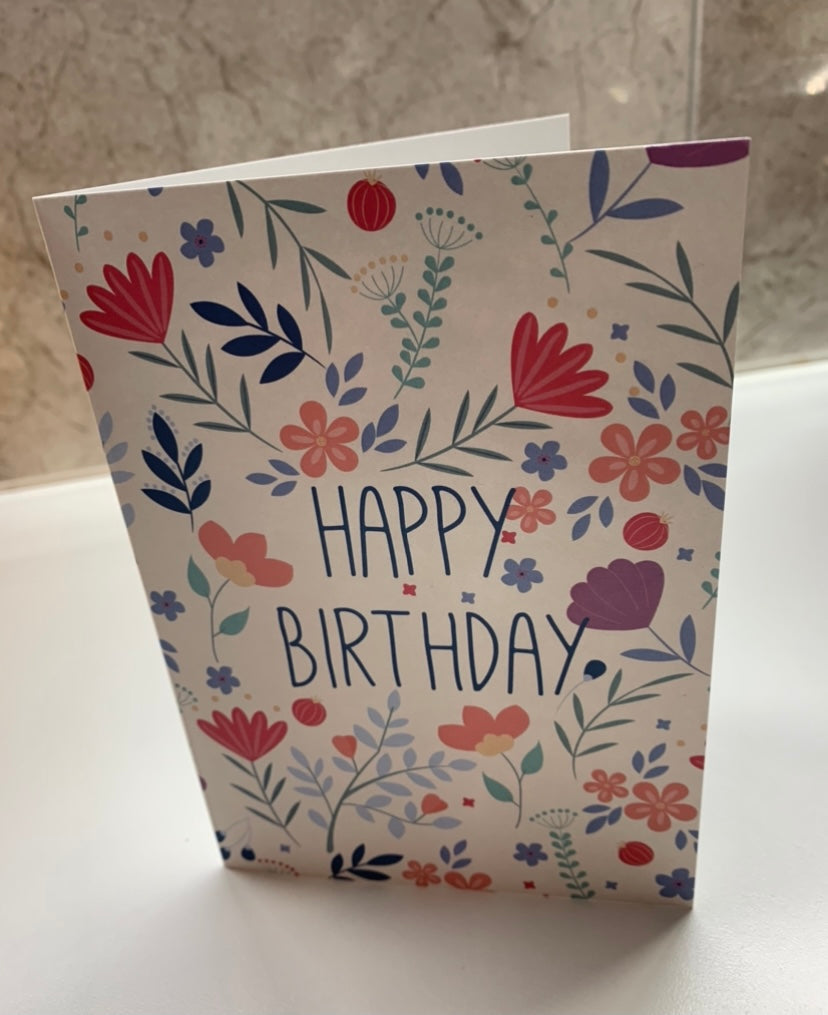 Happy birthday Card for a Lady