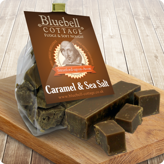 Caramel & Sea Salt - a fudge with a difference by Bluebell Cottage