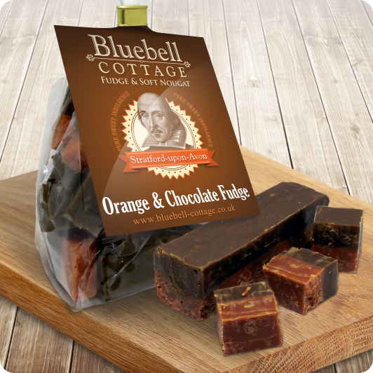 Orange & Chocolate Fudge by Bluebell Cottage